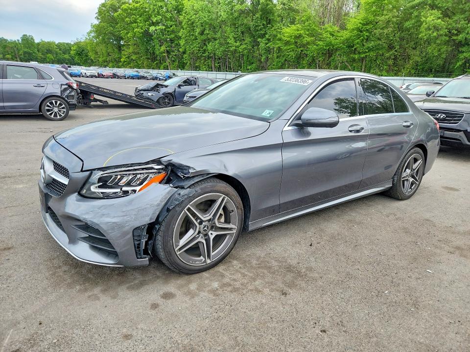 2021 Mercedes-benz VIN W1KWF8EBXMR629029 COPART salvage auction — FRONT END, Nj - Cert Of Title-Salvage, sold $12,400 on 2026-07-23 (photo 1)
