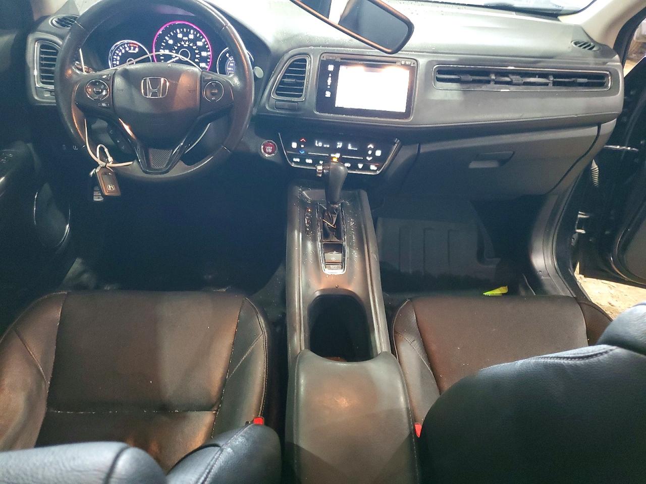 2016 Honda HR-V VIN 3CZRU6H70GM767283 COPART salvage auction — Water/Flood, TX - SALVAGE TITLE-FLOOD DAMAGE, sold $2,800 on 2026-06-29 (photo 8)