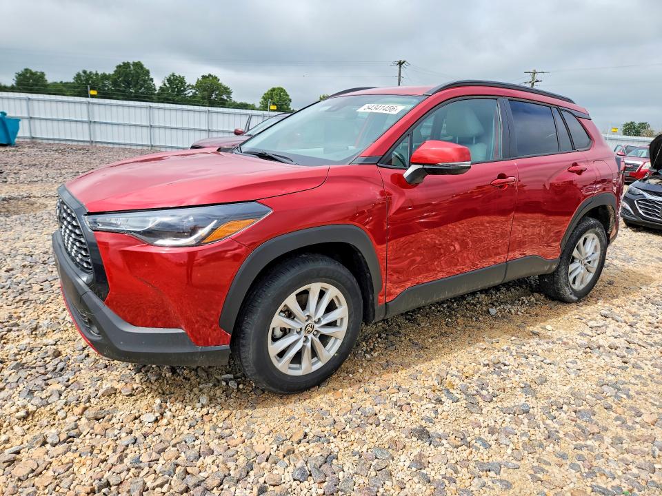 2022 Toyota Corolla cross VIN 7MUCAAAG5NV036675 COPART salvage auction — HAIL, Mo - Certificate Of Title, sold $11,600 on 2026-07-20 (photo 1)