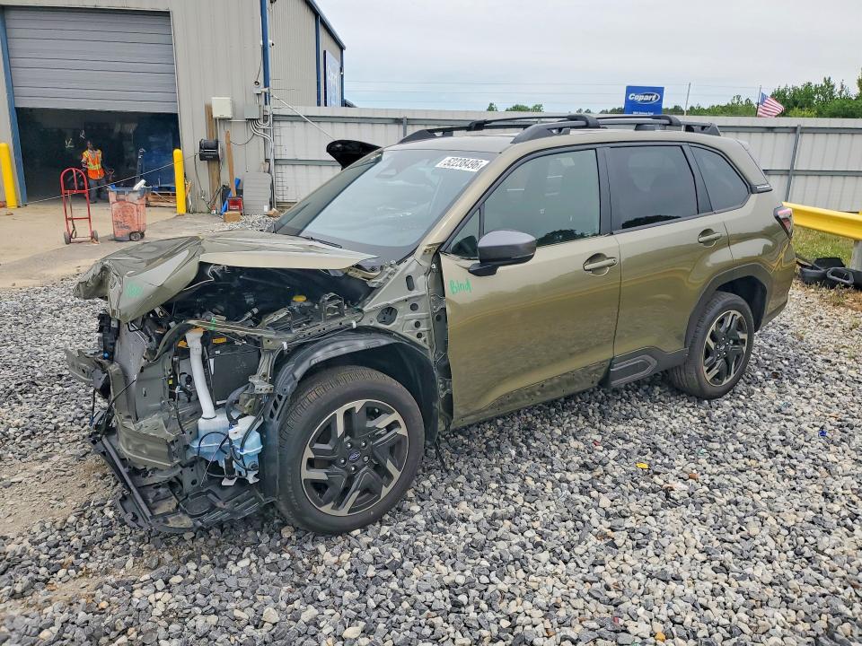 2025 Subaru Forester VIN JF2SLDRCXSH483443 COPART salvage auction — FRONT END, Tn - Salvage Certificate, sold $9,400 on 2026-07-07 (photo 1)