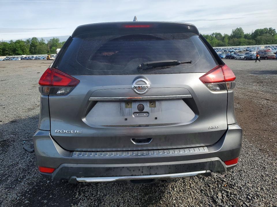 2017 Nissan Rogue VIN KNMAT2MV3HP503294 COPART salvage auction — FRONT END, Nj - Cert Of Title-Salvage, sold $1,325 on 2026-07-24 (photo 6)