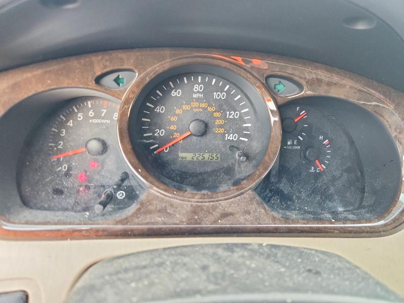 2003 Toyota Highlander VIN JTEGF21AX30097529 COPART salvage auction — FRONT END, Tx - Salvage Vehicle Title, sold $700 on 2026-07-21 (photo 9)