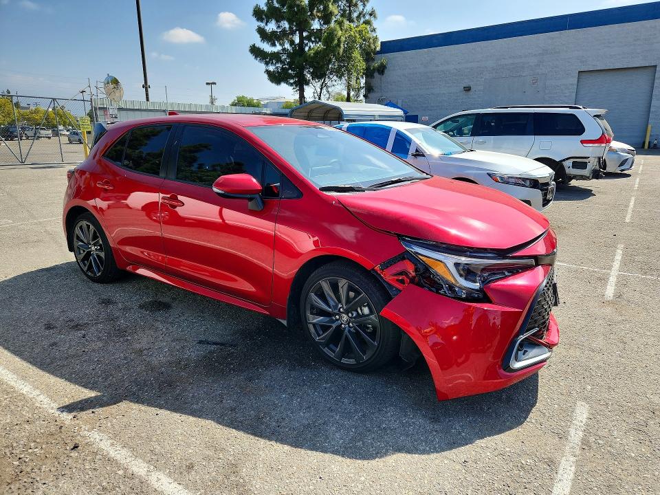 2025 Toyota VIN JTNC4MBE1S3241547 COPART salvage auction — FRONT END, Ca - Salvage Certificate, sold $9,000 on 2026-07-07 (photo 4)