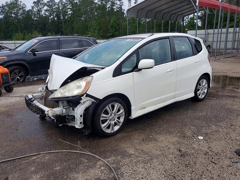 2010 Honda Fit VIN JHMGE8H4XAC024648 COPART salvage auction — FRONT END, Sc - Cert Of Title-Salvage, sold $1,200 on 2026-07-08 (photo 1)