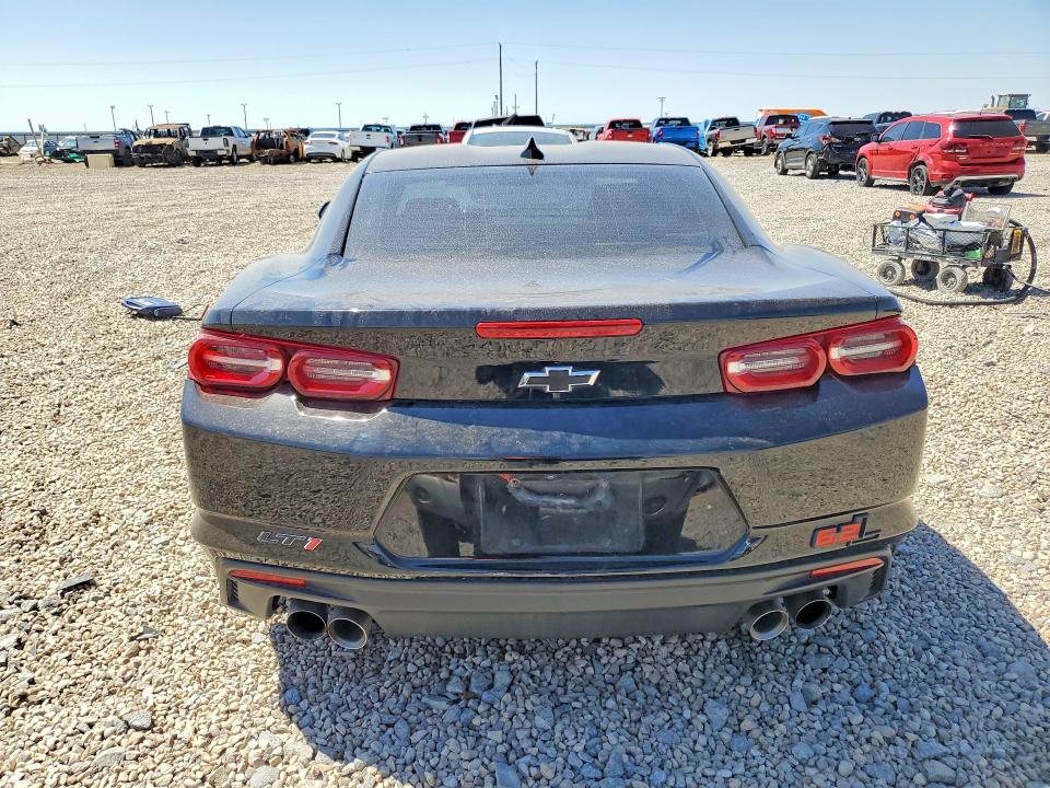 2021 Chevrolet Camaro VIN 1G1FF1R79M0124216 COPART salvage auction — FRONT END, Tx - Salvage Vehicle Title, sold $9,000 on 2026-07-28 (photo 6)