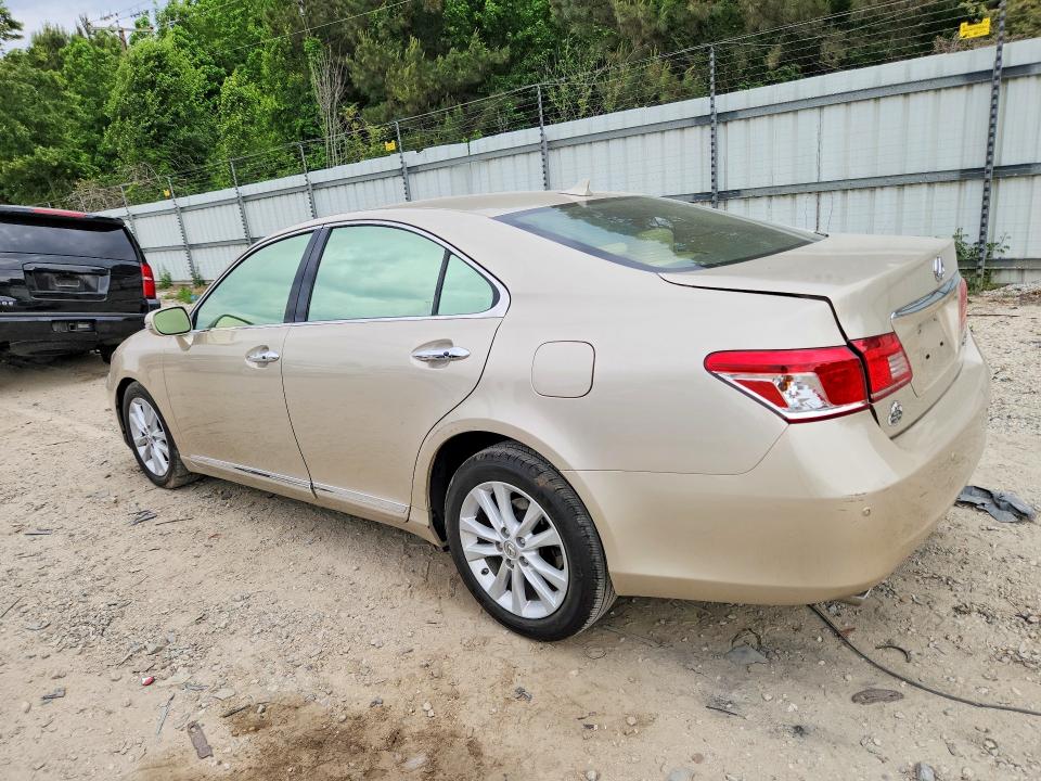 2012 Lexus VIN JTHBK1EG4C2492960 COPART salvage auction — FRONT END, Va - Cert Of Title - Salvage, sold $1,050 on 2026-07-07 (photo 2)