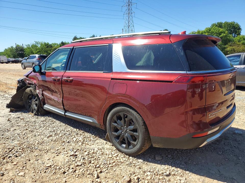 2022 Kia Carnival VIN KNDNE5H31N6080285 COPART salvage auction — FRONT END, Nc - Salvage Certificate Of Title, sold $175 on 2026-07-27 (photo 2)