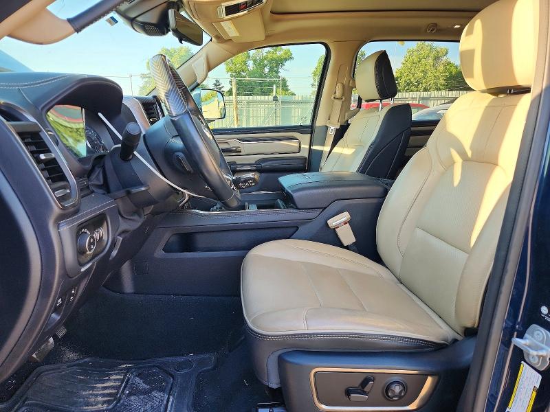 2021 Ram 1500 VIN 1C6SRFHM9MN683339 COPART salvage auction — HAIL, KS - CERT OF TITLE-SALVAGE, sold $10,500 on 2026-07-29 (photo 7)