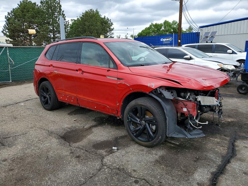 2024 Volkswagen Tiguan VIN 3VV8B7AX0RM200809 COPART salvage auction — FRONT END, Pa - Cert Of Title, sold $9,500 on 2026-07-02 (photo 4)