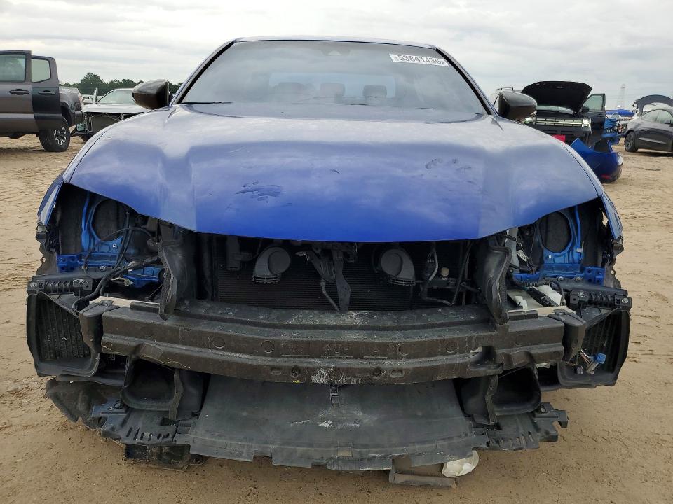2016 Lexus Gs VIN JTHBP1BL0GA001055 COPART salvage auction — FRONT END, Tx - Salvage Vehicle Title, sold $30,250 on 2026-07-31 (photo 5)
