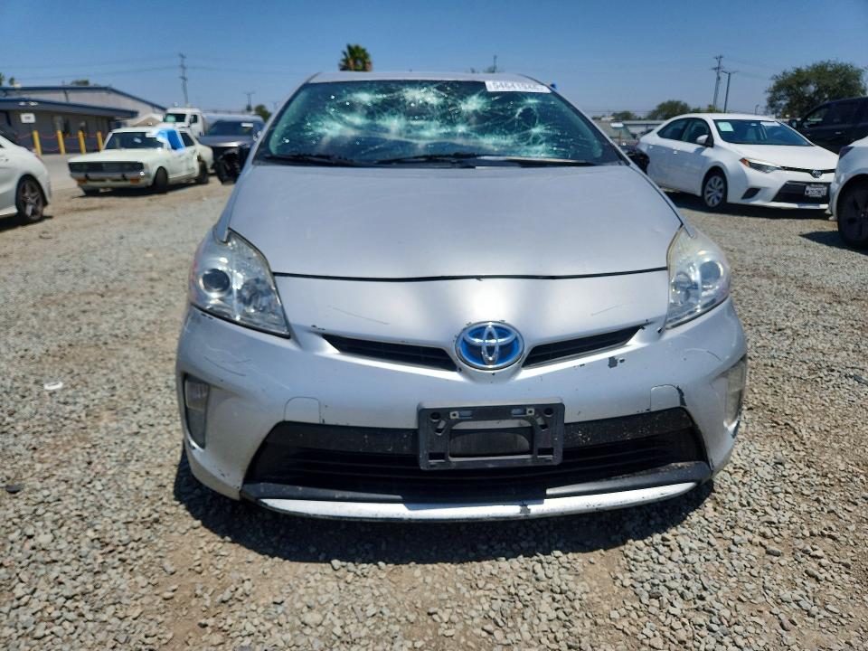 2014 Toyota VIN JTDKN3DU6E1751436 COPART salvage auction — VANDALISM, Ca - Salvage Certificate, sold $1,700 on 2026-07-24 (photo 5)