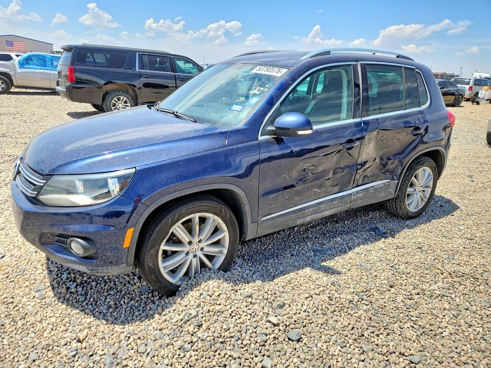 2013 Volkswagen VIN WVGAV3AX4DW608184 COPART salvage auction — SIDE, Tx - Salvage Vehicle Title, sold $800 on 2026-07-14 (photo 1)