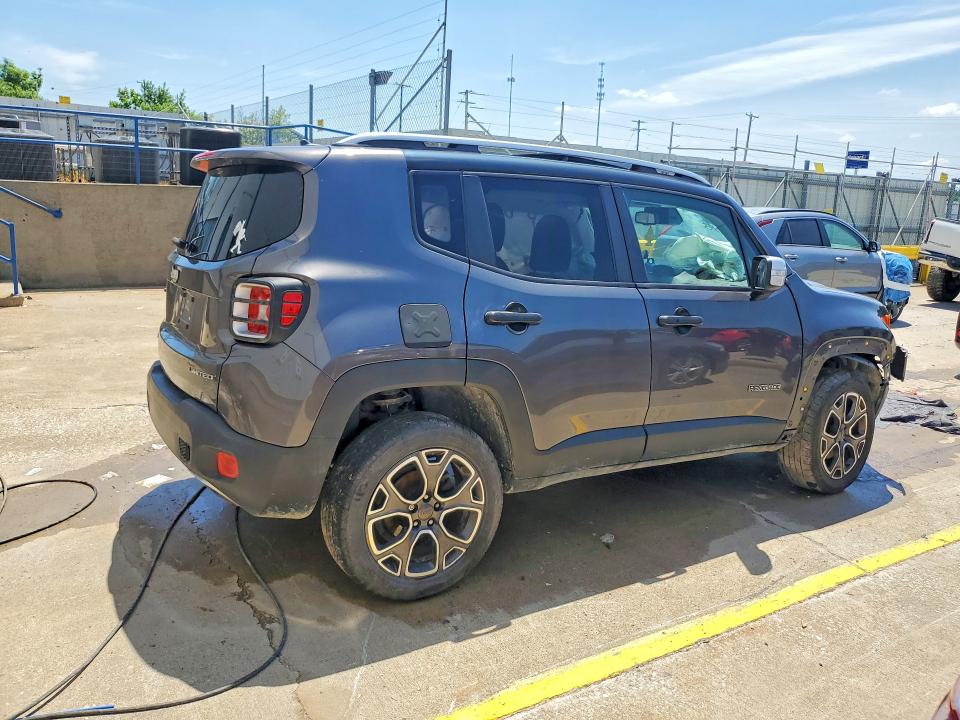 2016 Jeep Renegade VIN ZACCJBDT2GPD24906 COPART salvage auction — FRONT END, Ky - Bill Of Sale/Part Only/No Titl, sold $400 on 2026-07-08 (photo 3)