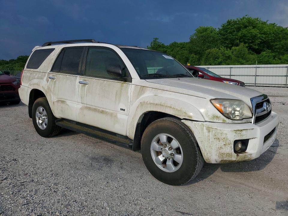 2007 Toyota 4runner VIN JTEZU14R170097242 COPART salvage auction — FRONT END, AR - CERT OF TITLE-REBUILT, sold $4,050 on 2026-07-22 (photo 4)