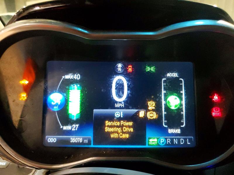 2016 Chevrolet Spark ev VIN KL8CK6S09GC558261 COPART salvage auction — FRONT END, PA - CERTIFICATE OF SALVAGE, sold $425 on 2026-07-22 (photo 9)