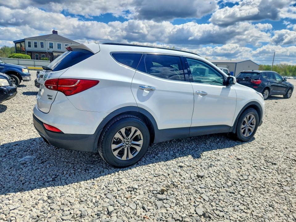 2016 Hyundai Santa fe VIN 5XYZUDLB7GG343263 COPART salvage auction — MECHANICAL, Nh - Certificate Of Title, sold $3,150 on 2026-07-15 (photo 3)