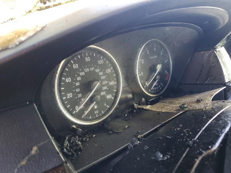 2009 BMW 5 series VIN WBAPT73539CX02523 COPART salvage auction — BURN, NY - MV-907A SALVAGE CERTIFICATE, sold $225 on 2026-07-13 (photo 9)