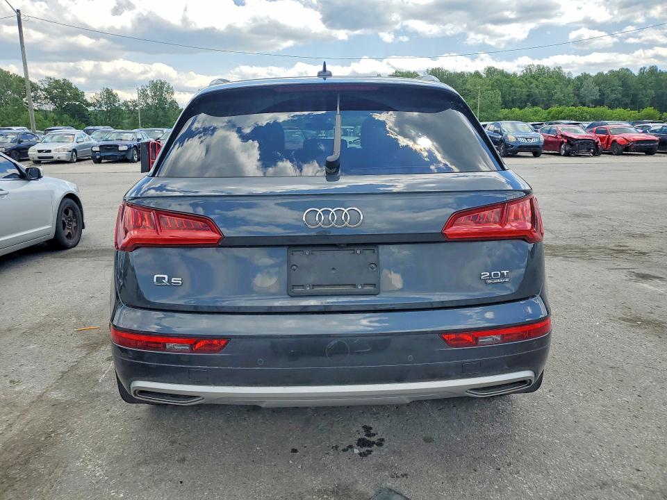 2018 Audi Q5 VIN WA1CNAFY7J2205123 COPART salvage auction — WATER/FLOOD, Id - Salvage Certificate Of Title, sold $9,000 on 2026-07-09 (photo 6)