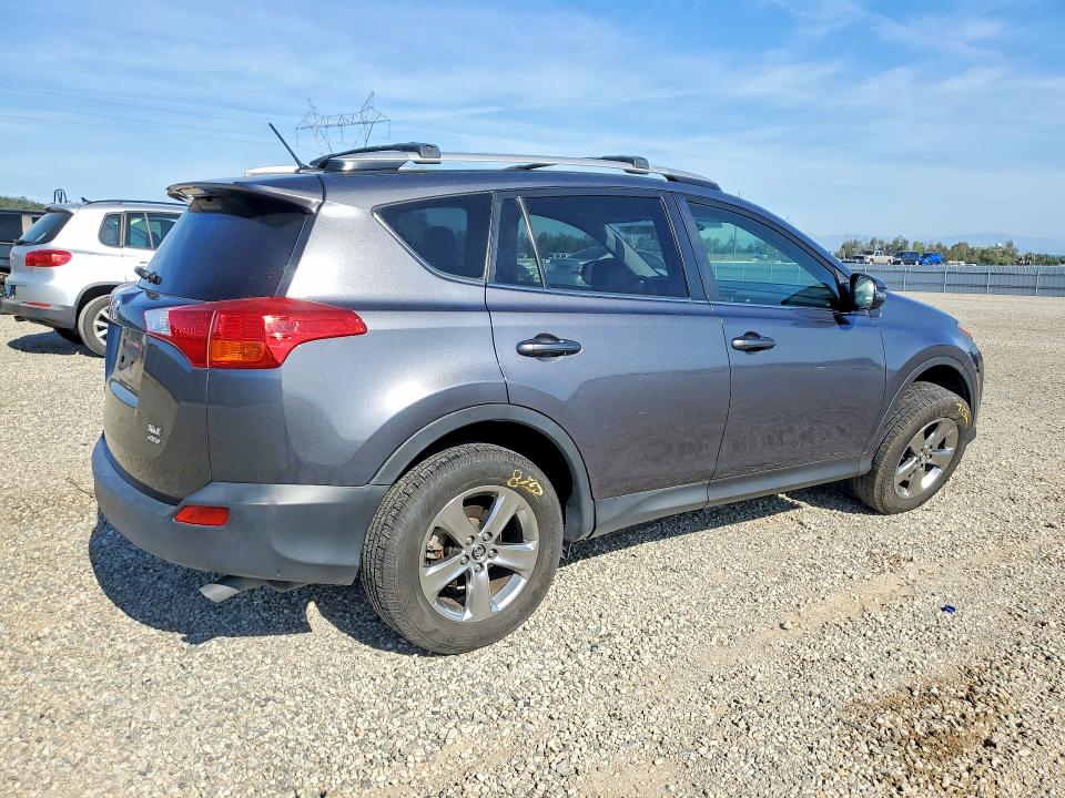 2015 Toyota Rav 4 VIN JTMRFREV0FD118422 COPART salvage auction — FRONT END, Ca - Salvage Certificate, sold $5,500 on 2026-07-17 (photo 3)