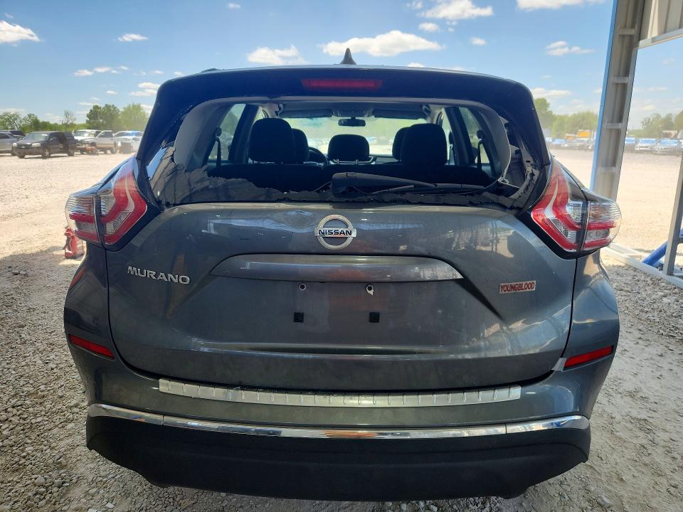 2018 Nissan VIN 5N1AZ2MGXJN154857 COPART salvage auction — HAIL, Mo - Certificate Of Title, sold $2,200 on 2026-07-03 (photo 6)