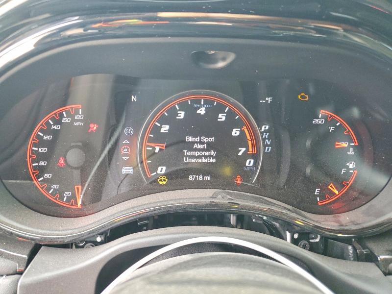 2024 Dodge Durango VIN 1C4SDJGJ8RC220595 COPART salvage auction — FRONT END, Tx - Certificate Of Title, sold $38,750 on 2026-07-21 (photo 9)