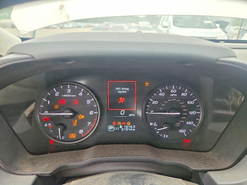 2025 Subaru Xv VIN JF2GUABC9S8222249 COPART salvage auction — FRONT END, Ar - Cert Of Title-Salvage, sold $2,200 on 2026-07-20 (photo 9)