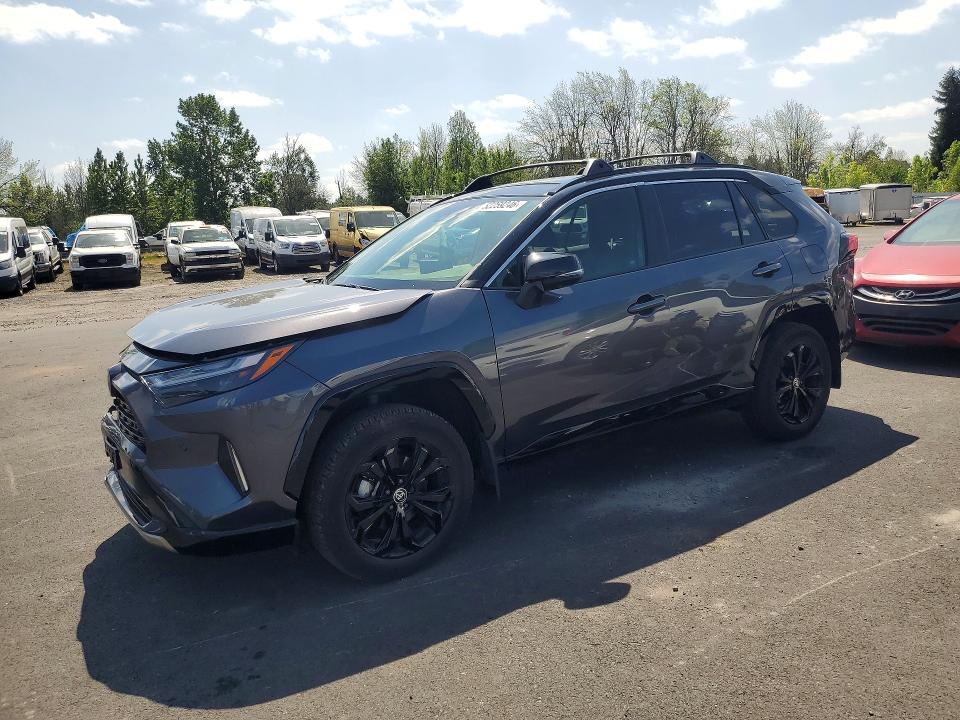 2024 Toyota Rav 4 VIN JTME6RFV7RJ057654 COPART salvage auction — FRONT END, Or - Salvage Title Certificate, sold $19,800 on 2026-07-13 (photo 1)