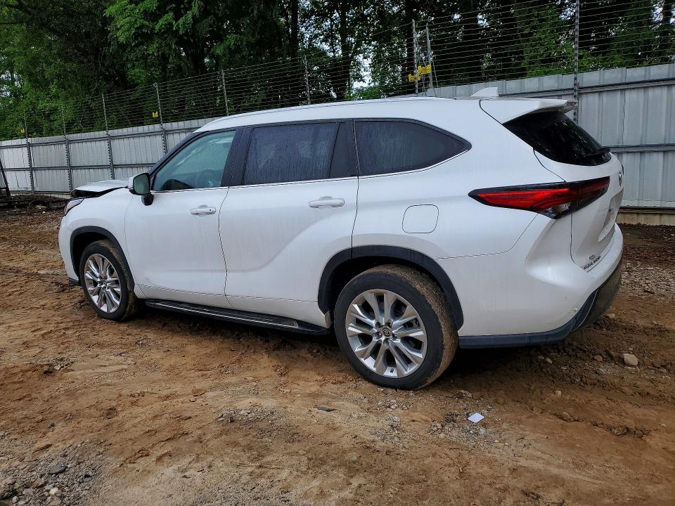 2023 Toyota VIN 5TDKDRAH4PS041678 COPART salvage auction — FRONT END, Ga - Cert Of Title-Salvage, sold $17,500 on 2026-07-10 (photo 2)