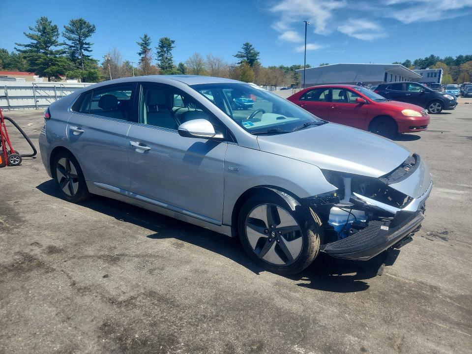 2020 Hyundai Ioniq VIN KMHC85LC9LU209724 COPART salvage auction — FRONT END, Id - Salvage Certificate Of Title, sold $125 on 2026-07-28 (photo 4)