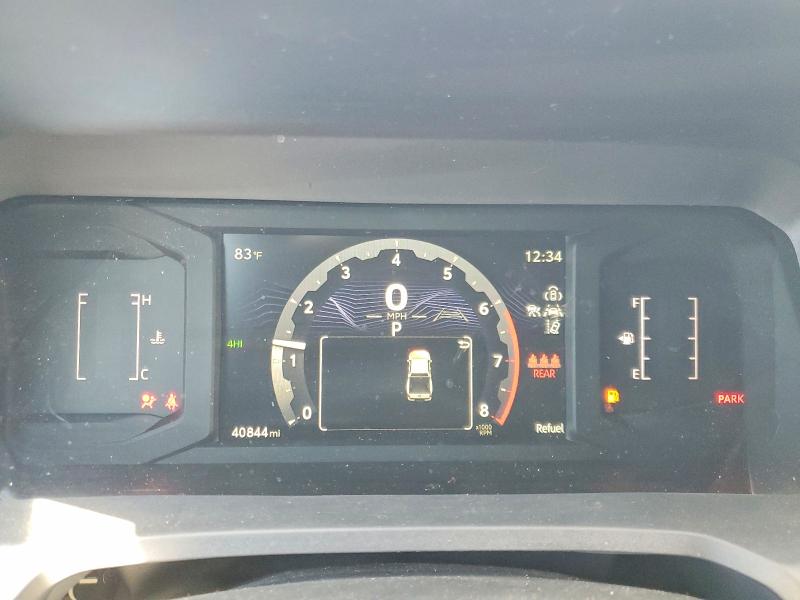 2024 Toyota Tacoma VIN 3TYLB5JN3RT043843 COPART salvage auction — FRONT END, Nv - Salvage Title, sold $6,300 on 2026-07-30 (photo 9)