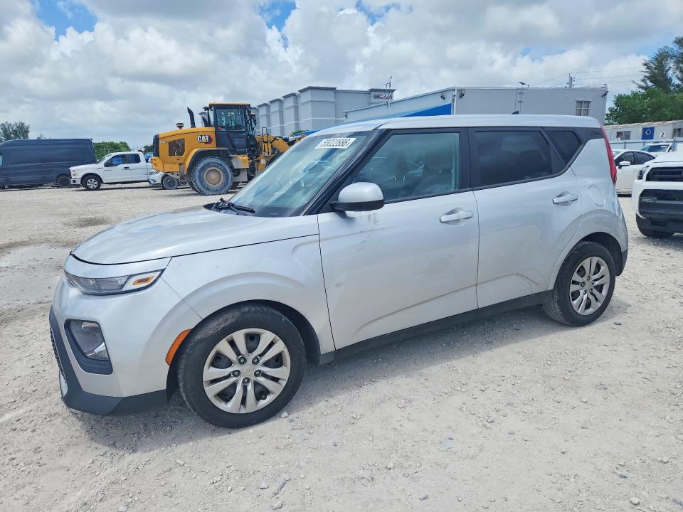 2021 Kia Soul VIN KNDJ23AU5M7746359 COPART salvage auction — FRONT END, Fl - Certificate Of Destruction, sold $2,100 on 2026-07-14 (photo 1)