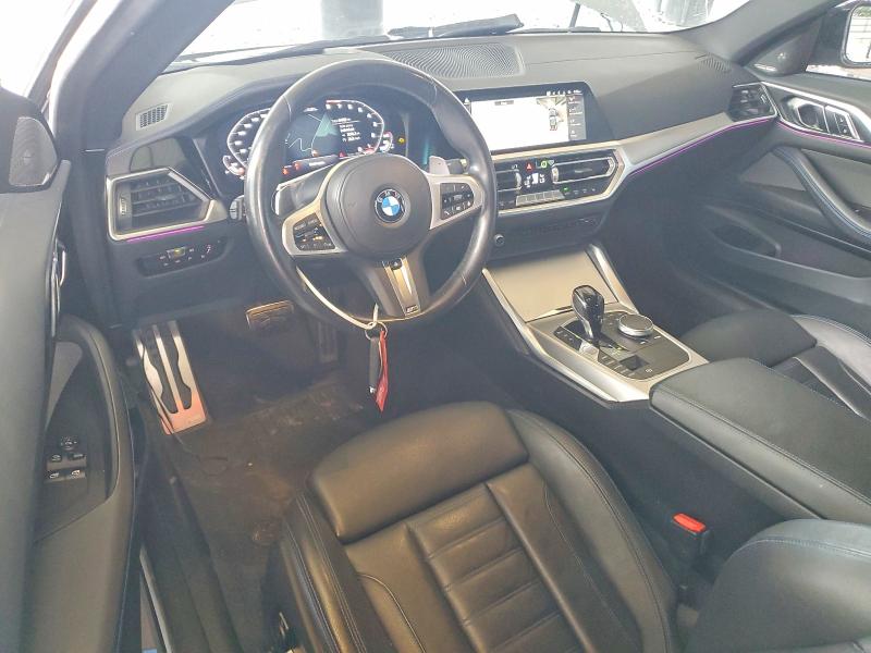 2022 BMW M4 VIN WBA83AP09NCH68927 COPART salvage auction — FRONT END, Fl - Cert Of Title Slvg Rebuildable, sold $12,100 on 2026-07-30 (photo 8)