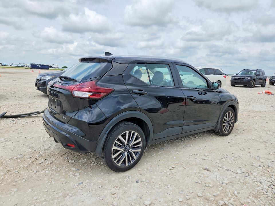 2024 Nissan Kicks VIN 3N1CP5CV9RL489661 COPART salvage auction — REAR END, Tx - Salvage Vehicle Title, sold $4,700 on 2026-07-02 (photo 3)