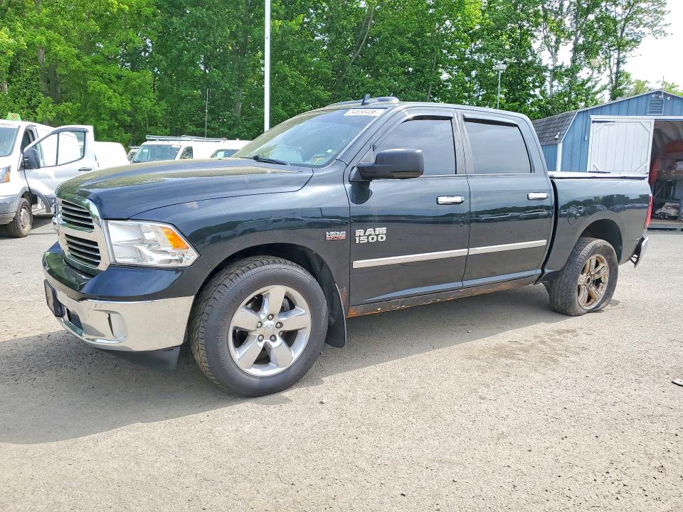 2015 Ram 1500 VIN 3C6RR7LTXFG710112 COPART salvage auction — REAR END, Ct - Cert Of Title-Salvage, sold $2,050 on 2026-07-02 (photo 1)