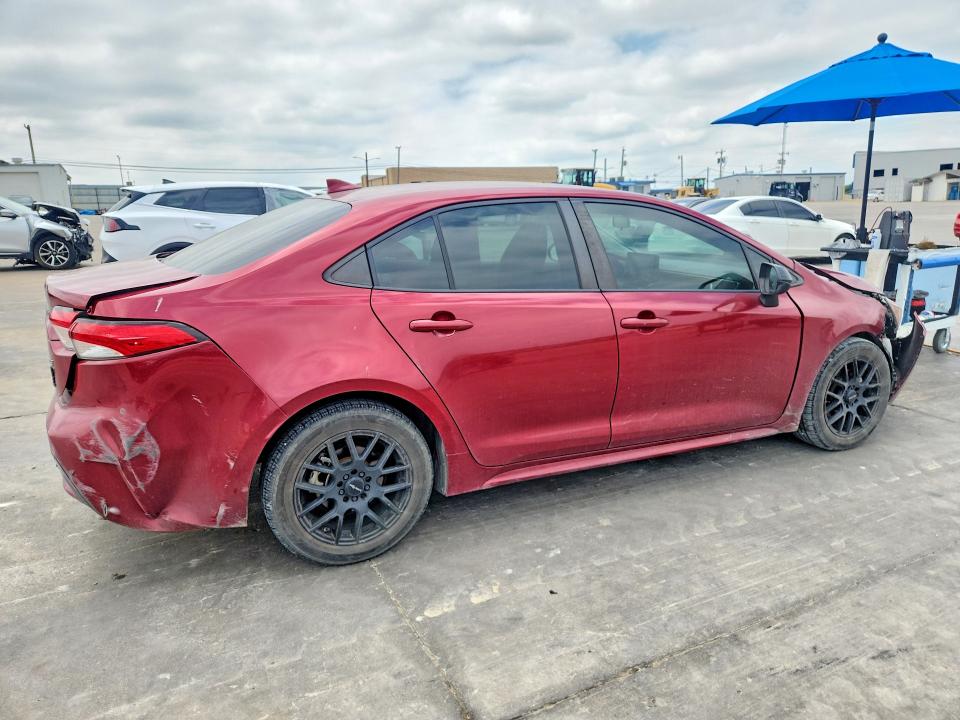 2022 Toyota Corolla VIN JTDEPMAE5NJ200618 COPART salvage auction — FRONT END, Tx - Salvage Vehicle Title, sold $3,050 on 2026-07-27 (photo 3)