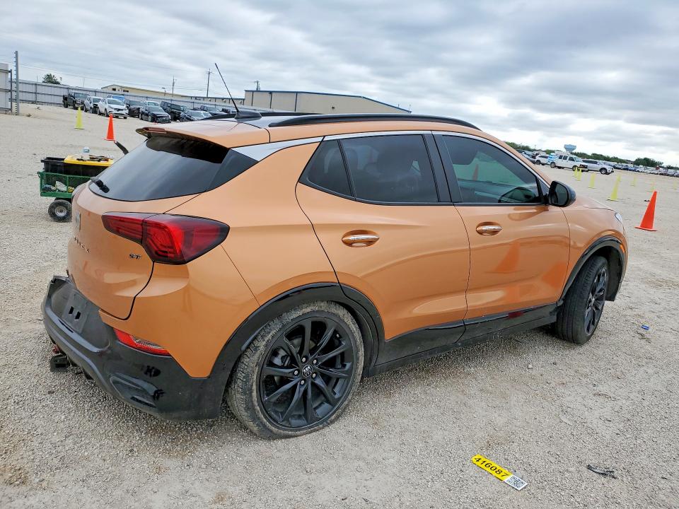 2024 Buick Encore VIN KL4AMDSL2RB009009 COPART salvage auction — REAR END, Tx - Salvage Vehicle Title, sold $1,450 on 2026-07-23 (photo 3)