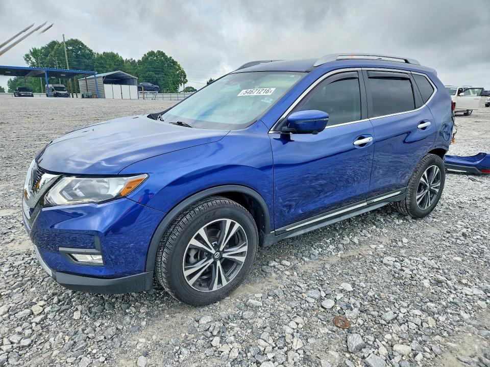 2018 Nissan Rogue VIN JN8AT2MT2JW454183 COPART salvage auction — REAR END, Ga - Cert Of Title-Salvage, sold $4,050 on 2026-07-27 (photo 1)