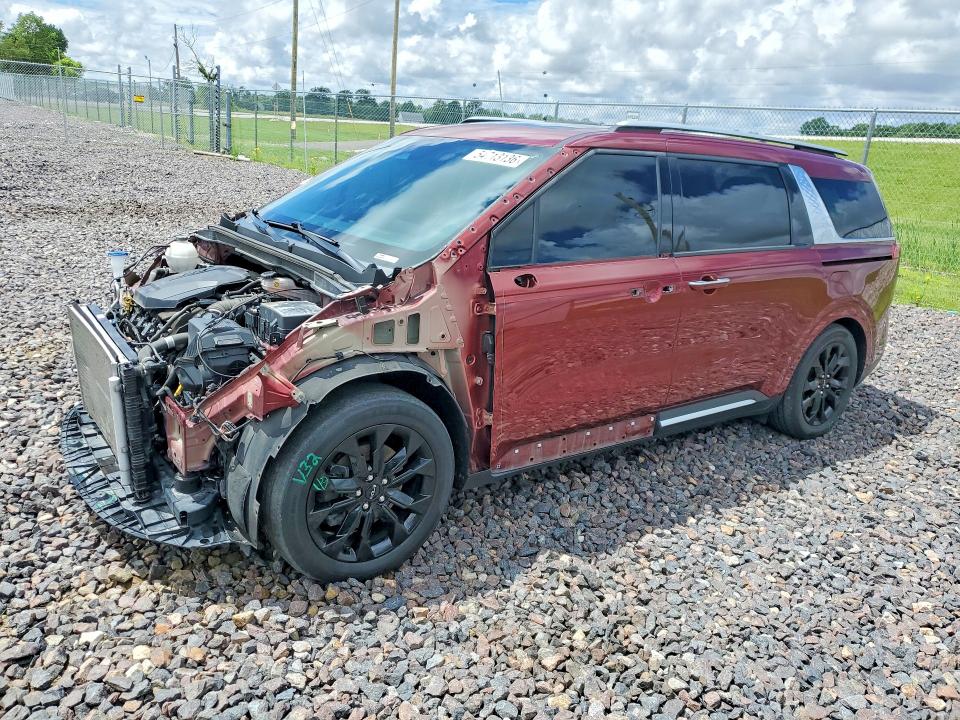 2022 Kia Carnival VIN KNDNE5H33N6070860 COPART salvage auction — FRONT END, In - Cert Of Title-Salvage Title, sold $35 on 2026-07-28 (photo 1)
