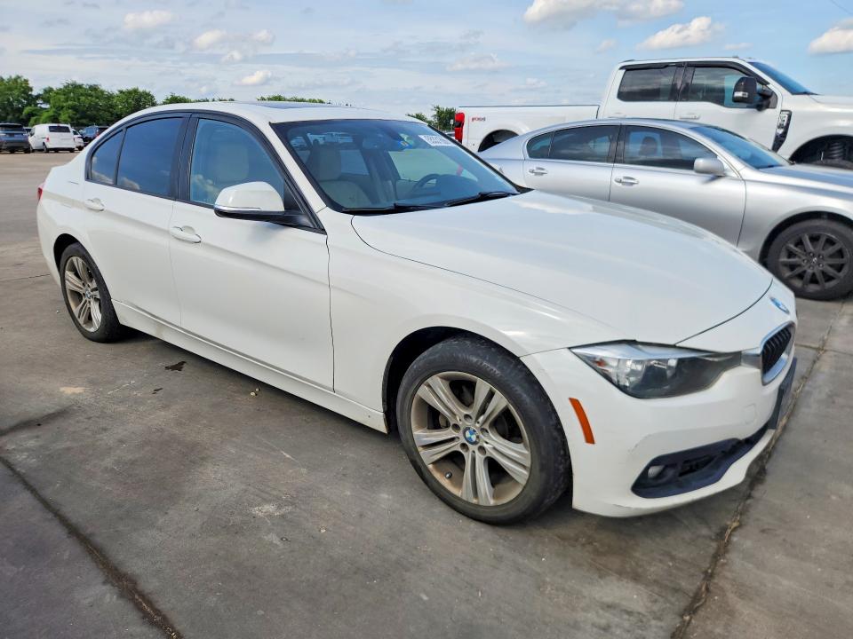 2016 BMW 3er VIN WBA8E9C58GK647869 COPART salvage auction — FRONT END, Salvage Title, sold $2,700 on 2026-07-16 (photo 4)