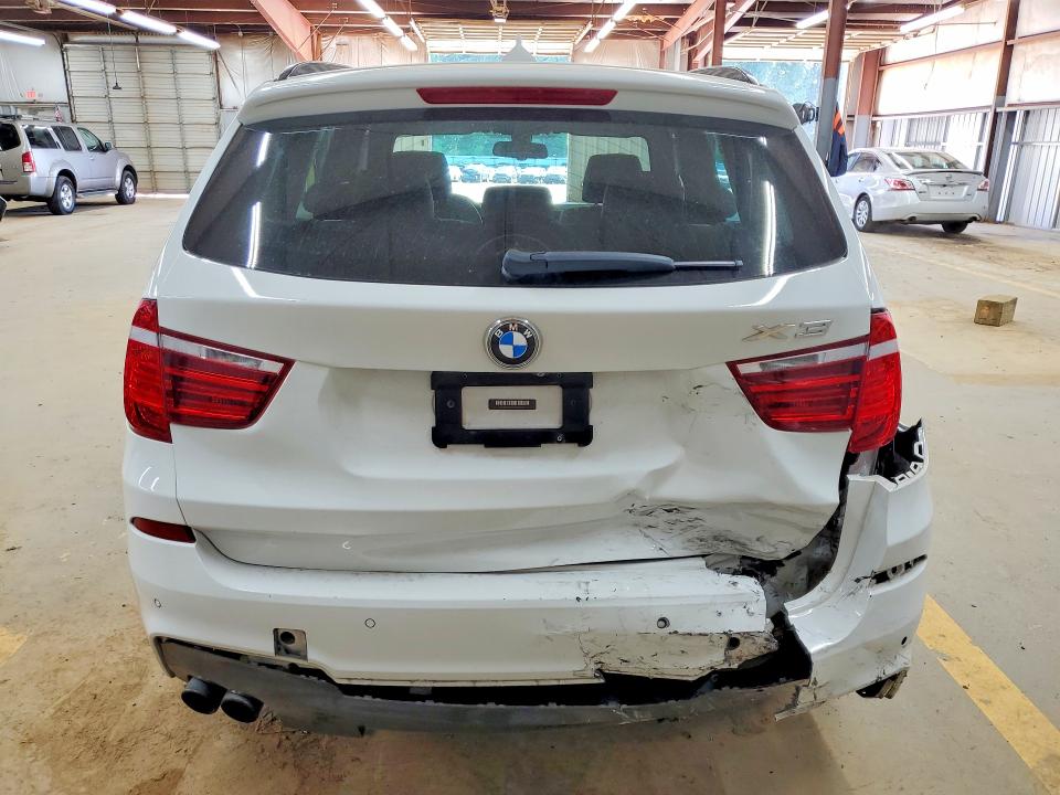 2017 BMW VIN 5UXWX7C55H0S18175 COPART salvage auction — REAR END, Nc - Salvage Certificate Of Title, sold $975 on 2026-07-29 (photo 6)