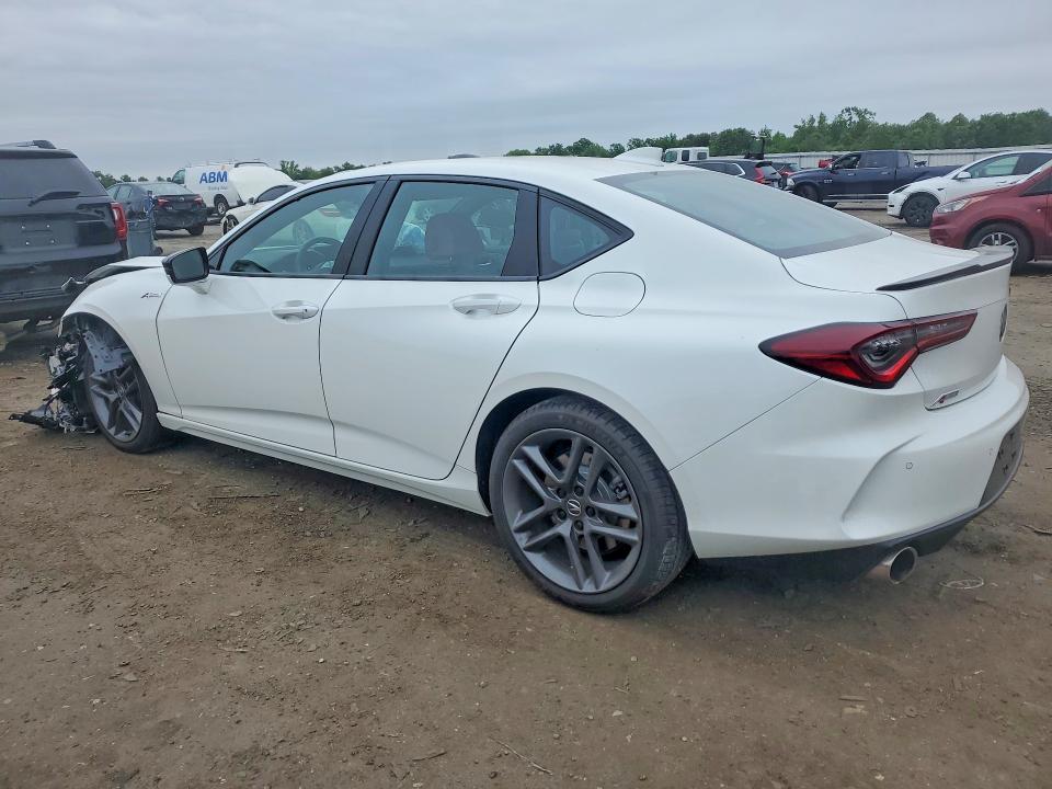 2025 Acura Tlx VIN 19UUB6F5XSA002127 COPART salvage auction — FRONT END, Va - Cert Of Title - Salvage, sold $11,000 on 2026-07-15 (photo 2)