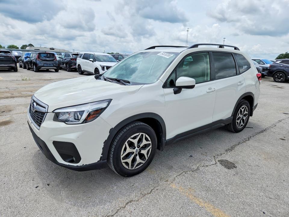 2020 Subaru VIN JF2SKAJCXLH593844 COPART salvage auction — HAIL, Mo - Salvage Certificate Of Title, sold $6,600 on 2026-07-29 (photo 1)