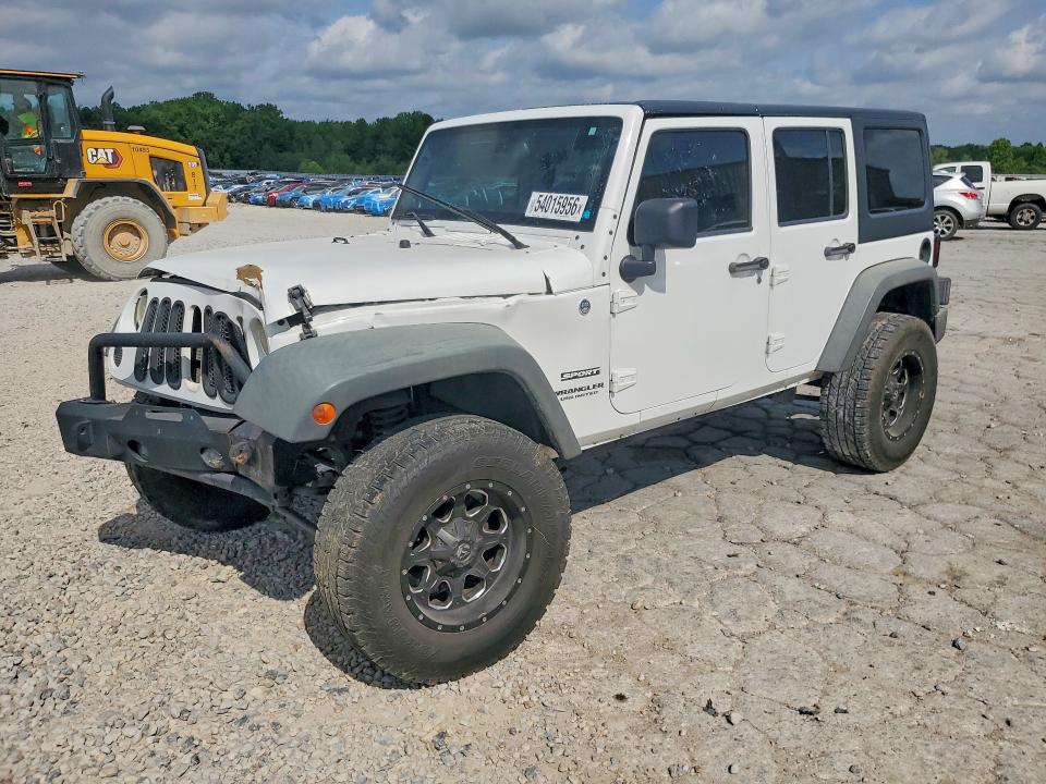 2014 Jeep Wrangler / VIN 1C4BJWDG8EL149407 COPART salvage auction — MECHANICAL, Tn - Certificate Of Title (P), sold $4,950 on 2026-07-09 (photo 1)