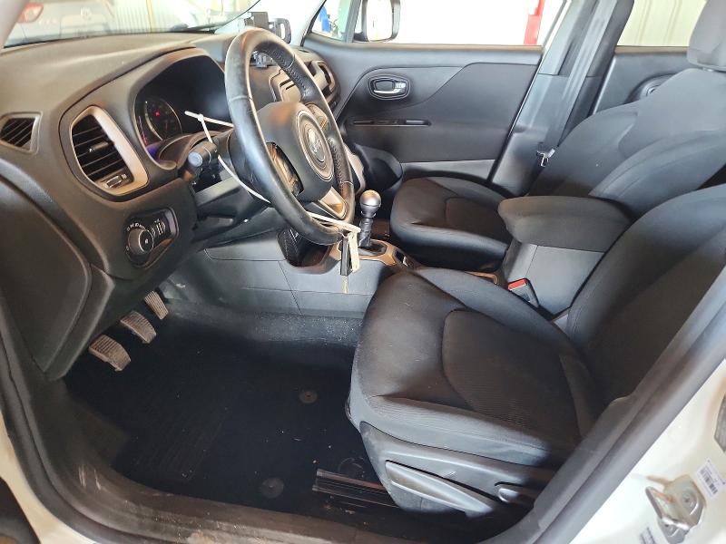 2016 Jeep Renegade VIN ZACCJABW5GPD76599 COPART salvage auction — FRONT END, Salvage Title, sold $3,000 on 2026-08-03 (photo 7)
