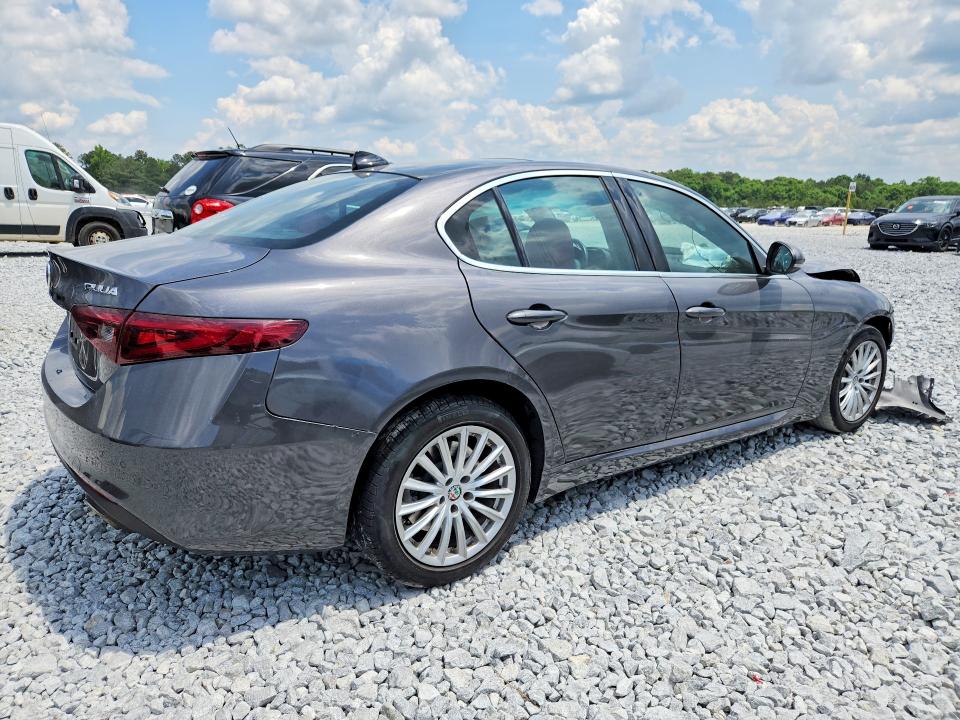 2021 Alfa romeo VIN ZARFANAN0M7644910 COPART salvage auction — FRONT END, Ga - Certificate Of Title, sold $1,800 on 2026-07-14 (photo 3)