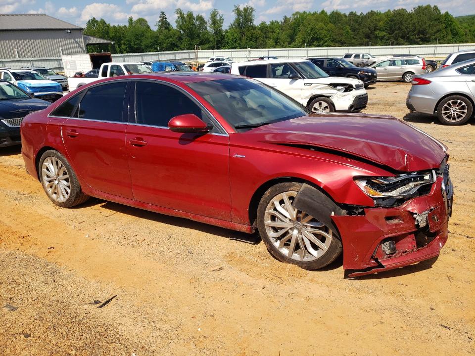 2013 Audi A6 VIN WAUHGAFC1DN007700 COPART salvage auction — FRONT END, Va - Cert Of Title - Salvage, sold $100 on 2026-07-24 (photo 4)