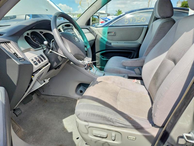 2006 Toyota Highlander VIN JTEGP21A860102664 COPART salvage auction — FRONT END, FL - CERT OF TITLE SLVG REBUILDABLE, sold $575 on 2026-07-31 (photo 7)
