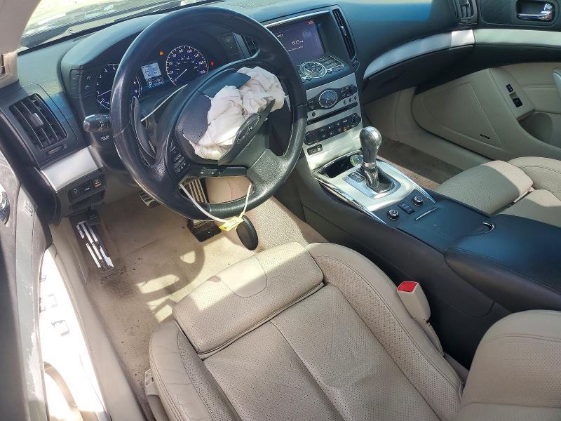 2014 Infiniti VIN JN1CV6EL0EM132649 COPART salvage auction — FRONT END, Oh - Cert Of Title-Salvage, sold $400 on 2026-07-24 (photo 8)