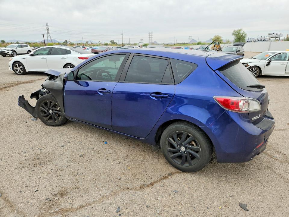 2012 Mazda 3 VIN JM1BL1L76C1550719 COPART salvage auction — FRONT END, Az - Cert Of Title - Salvage, sold $350 on 2026-07-24 (photo 2)