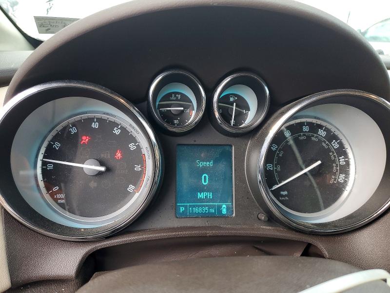 2016 Buick Verano VIN 1G4PT5SV4G4103030 COPART salvage auction — FRONT END, Va - Cert Of Title - Salvage, sold $800 on 2026-07-06 (photo 9)